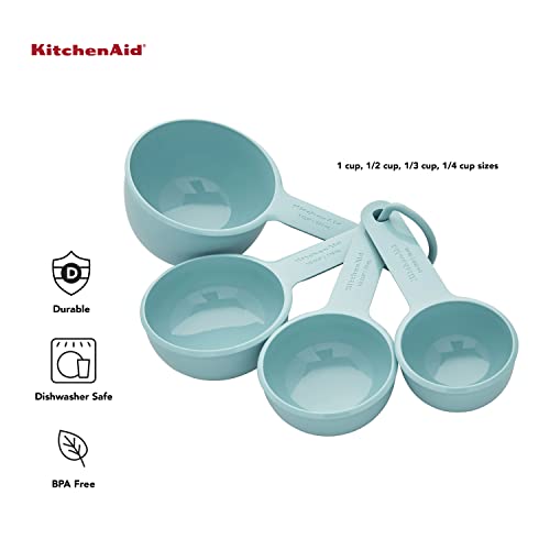 KitchenAid Measuring Cups, Set Of 4, Aqua Sky - color: Aqua Sky, size: Set Of 4