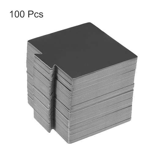 uxcell Mini Cake Boards, Grease Proof 9.1 x 8.4 cm/3.6 x 3.3" Silver Tone - color: Black, size: 3.6 x 3.3 inch