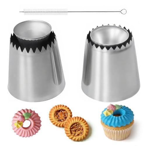 3 Pcs Large Piping Tips Set - color: 795S/796S