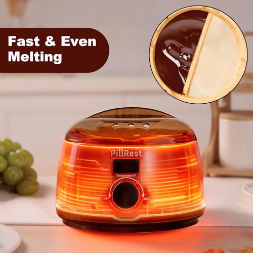 Chocolate Melting Pot, Electric Fondue Pot Set for Candy Melts & Cake Pops - color: Black
