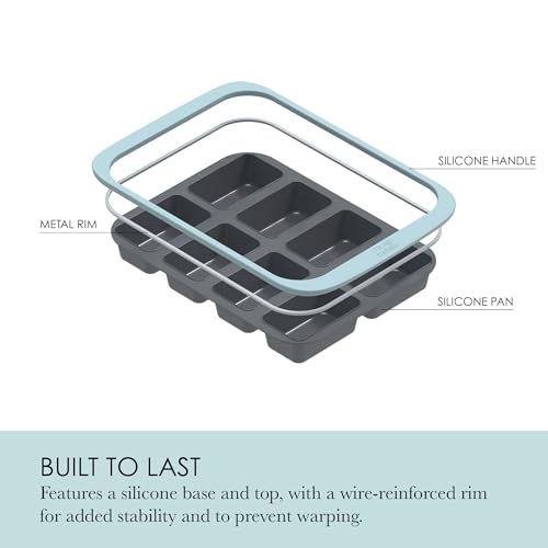 Chicago Metallic Silicone Mini Loaf Pan - 15 Inch - style: 8 Cup Loaf Pan