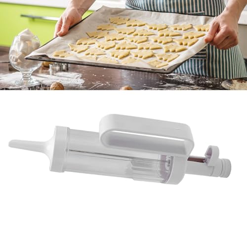 Cookie Press Guns Kit, Stainless Steel Cookie Press Set for Baking Icing Guns with Cookie Accessory for DIY Biscuit Cake Dessert Making and Decorating Baking Supplies
