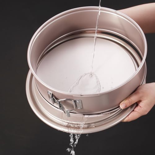 CHEFMADE 10 Inch Springform Cheesecake Pan with Removable Bottom - size: 10" Springform