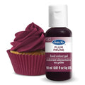 Satin Ice Food Color Liquid Gel, 0.61 fl oz Bottle, Plum - color: Plum