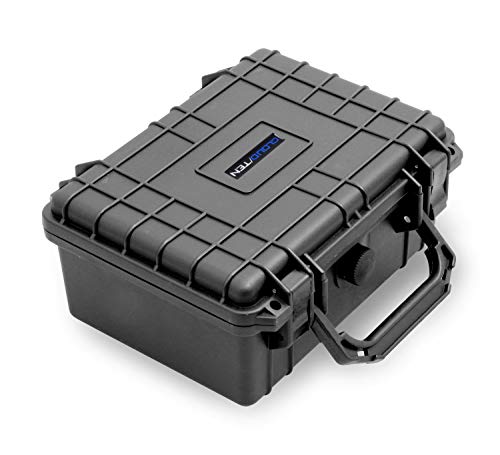 Cloudten 9 inch Airtight Case with Impact Absorbing Customizable Foam, Includes Case Only - style: 9 Inch
