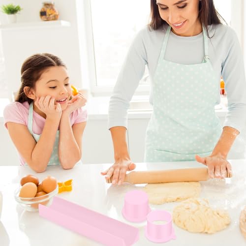 Round Cake Pop Mold Set with 9in Tray and Sticks- Pink - color: Pink（Round ）