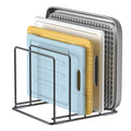 Kitchen Organizer Rack - 4-Slot Heavy-Duty Holder for Cutting Boards,Cookware – Rust-Resistant, Space-Saving Design with Non-Slip Feet for Countertop and Cabinet Storage (1 Pack) - size: 1 Pack