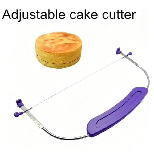 1Pcs Cake Leveler & Slicer Tool Adjustable Cake Cutter Slicer Leveler