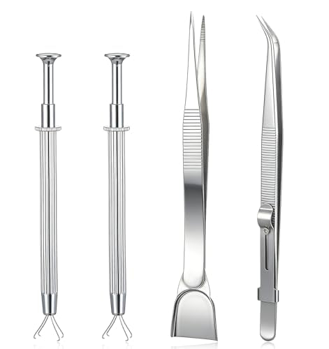 4Pcs Tweezers for Cake Decorating, Cake Decorating Tweezers