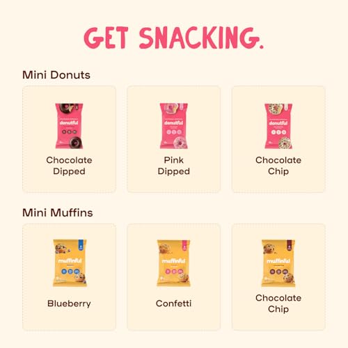Muffinful Variety Mini Muffins Snack Packs, 15 4-Packs