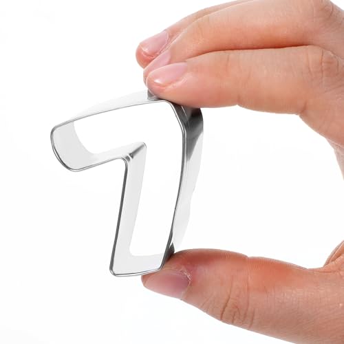 9 PCS Number Cookie Cutters, 2 Inch Cookie Cutter Set