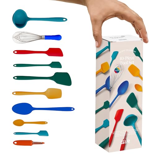 GIR: 10-Piece Silicone Ultimate Kitchen Utensils Set – Madrid - color: Madrid, size: 10 - Piece Set