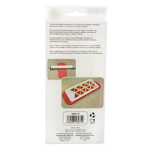 PME Geometric Multicutters for Cake Design - Triangle -, Set of 3 - size: Small, Medium & Large Size, style: Square