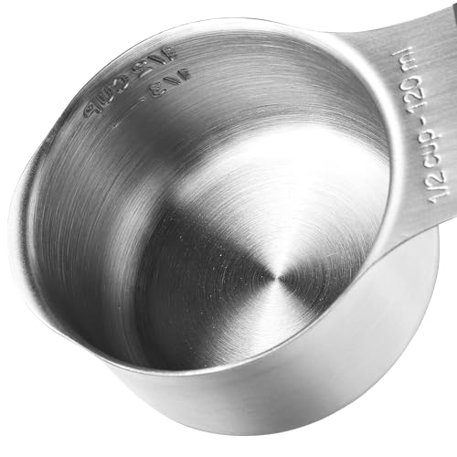 7-Piece Magnetic Measuring Cups,Stainless Steel Measuring Cups Set