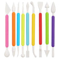 Fondant Sculpting Tool Set, 9-Piece Plastic Cake Decorating Pens