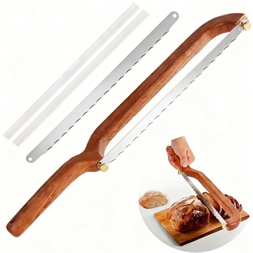 Uprichya Bread Knife for Homemade Bread Sourdough, Bread Slicer，Left-Handed - style: left hand