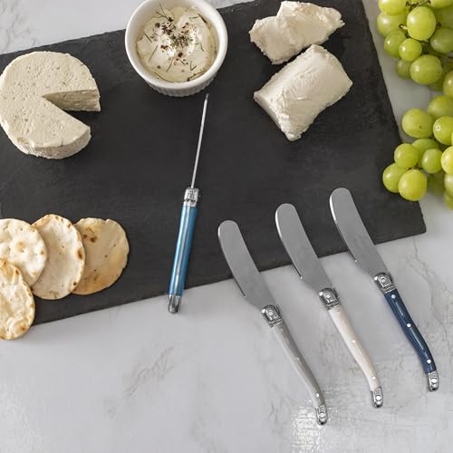 8-Piece Laguiole Spreader Set - Coastal Frost - style: Coastal Frost