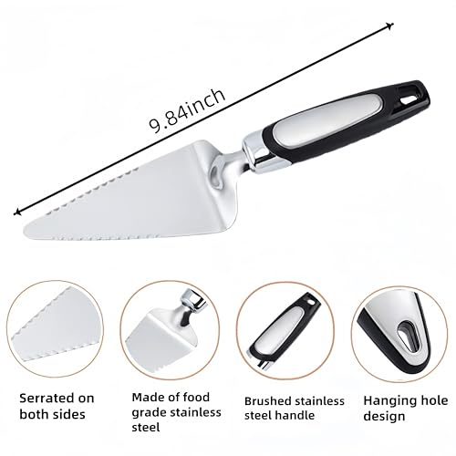 Pie Server Spatula,Stainless Steel Cake Cutter,Pie Slicer,Pizza Server