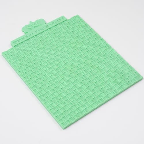 KALAIEN 1Pcs Sweater Texture Fondant Impression Mats(Style 3) - color: Style 3
