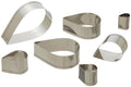 Teardrop Cutter Set - size: Plain Edge, style: #5266 Tear Drop, 7 pcs