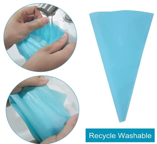 Piping Bags and Tips Set for Beginners Cake Decorating Tips for Baking with Pastry Bags and Tips, Icing Tips, Couplers, Icing Bags Ties