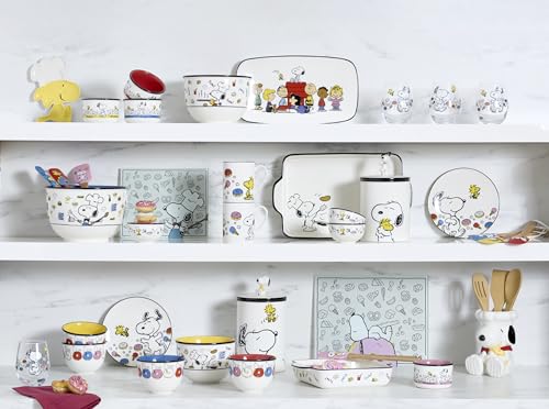 Lenox Chef Snoopy Porcelain Canister, 86oz, for Kitchen Counter - style: Large Canister