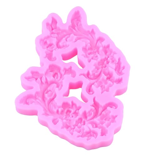 Wreath Silicone Mold Flower Garland Fondant Molds Set Of 4