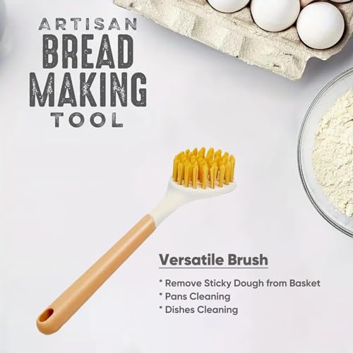 Boxed Sourdough Starter Feeding Jar Kit with Oval Proofing Basket and Bread Making Tools Bread Making Accessories - size: Oval