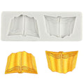 Book Silicone Molds Book Fondant Chocolate Mold - color: Style D