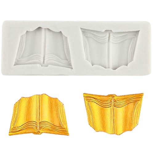 Book Silicone Molds Book Fondant Chocolate Mold - color: Style D