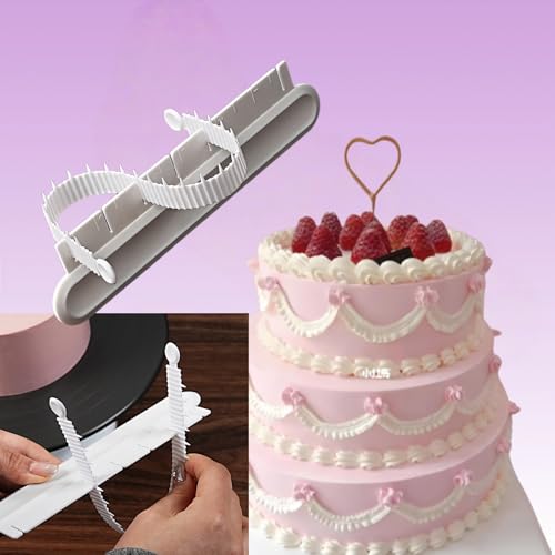 Cake Arc Rulers, Plastic Curved Decorating Tools