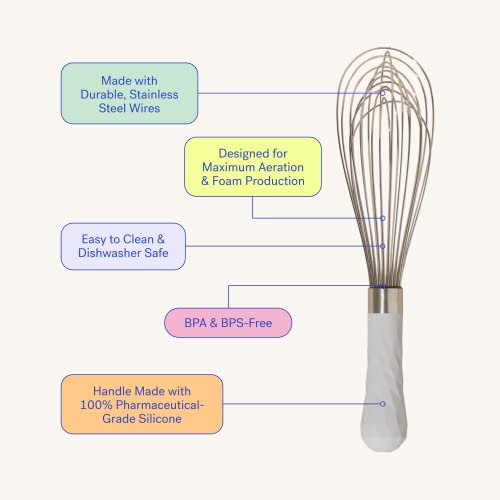 GIR 12-Wire Stainless Steel Balloon Whisk – Slate - color: Slate