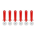 Pasta Cutter Wheel - Dough Cutter - Fluted Pastry Wheel Plastic - Roller Tool for Pasta, Ravioli with Plastic Handle, 6 Pcs, OFXDD