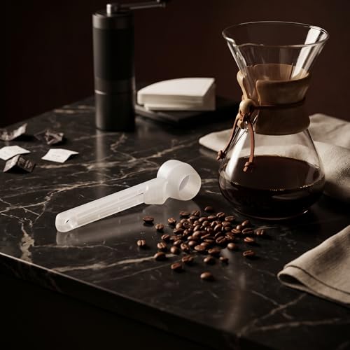 Adjustable Measuring Scoop and Coffee Spoon with Bag Clip