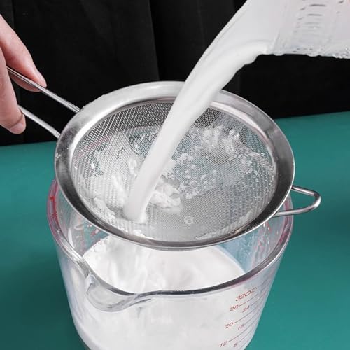 2PCS Small Fine Mesh Strainers Set