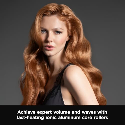 Fromm Thermalux Aluminum Hair Rollers for Volume, Waves, & Curtain Bangs, Heat-Retaining Aluminum Core, Self-Grip Surface, Ionic Technology, Lightweight Professional Rollers, 1.5", 4-Pack - size: 1.5"