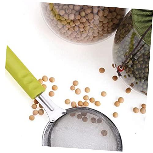 MAGICLULU Handheld Flour Sifter Fine Mesh 2 pack Light Green