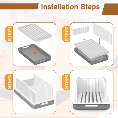 Kiss Core Adjustable Width and Thickness Bread Slicer for Homemade Bread - style: Adjustable Bread Slicer