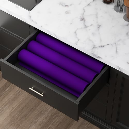 Silicone Protector Mat 47x24 Inch,Purple - color: Purple