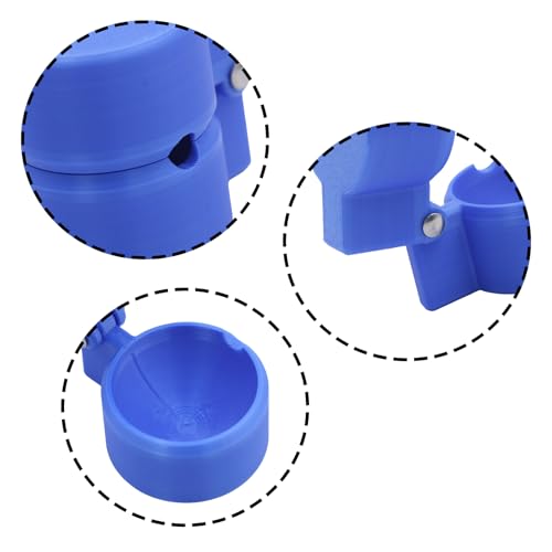 2 PCS Round Cake Pop Mold Shapes Press Set, Blue Round-shape - color: Blue Round