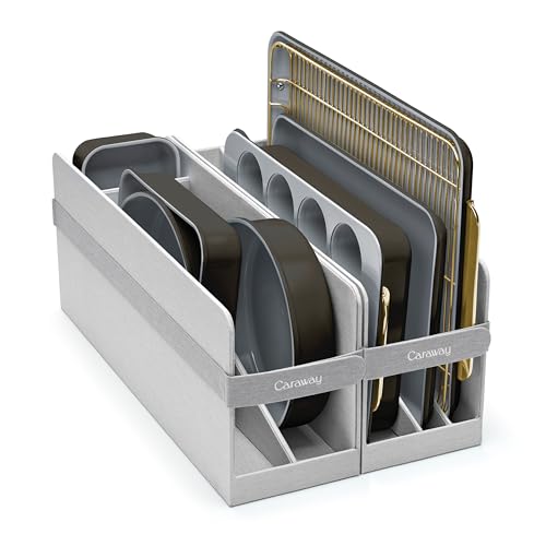 Caraway 11-Piece Non-Stick Ceramic Bakeware Set - color: Black, size: 11 Pieces