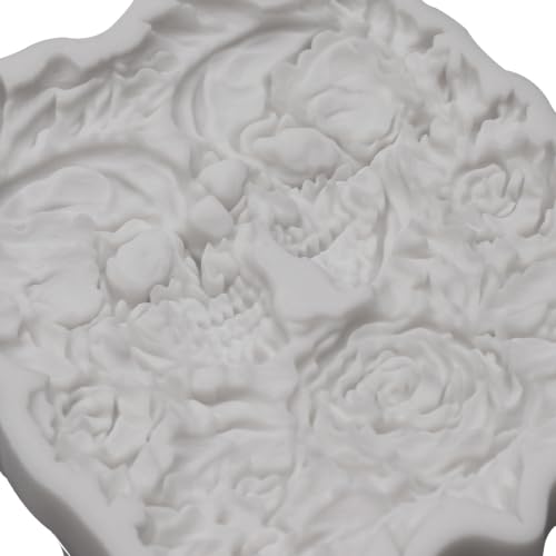 Halloween Silicone Molds Bat Ghost Skull Chocolate Mold