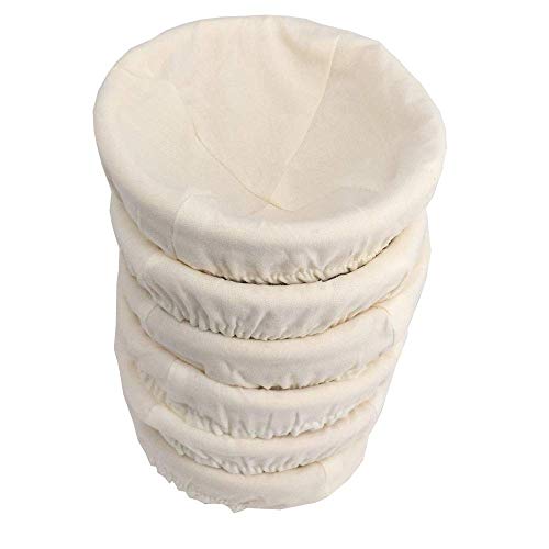 5 Inch Mini Banneton Bread Proofing Basket sourdough Set of 6