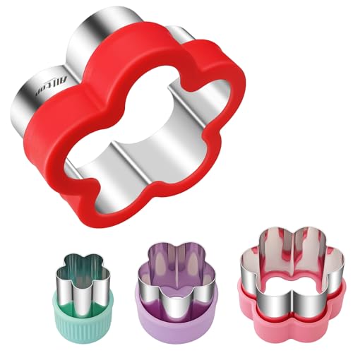 ALLTOP Flower Cookie Cutter Set - color: Plum