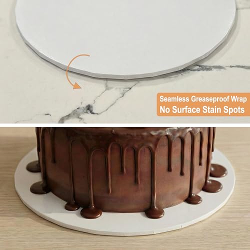 1/4" Cake Drum 8 + 10 Inch (6 Pack Per Size) Value Bundle - size: 8" + 10" (12 Pack)
