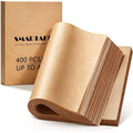SMARTAKE 400 Pcs Parchment Paper Baking Sheets, Pre-Cut, 8x12 Inches - size: 8" x 12"-400