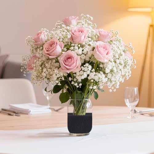 Prashent 1 Pcs Black Floral Foam Blocks for Artificial & Dried Flowers, Reusable & Water Resistant, Easy to Cut and Shape, Ideal for Home, Wedding, Events & DIY Crafts, 15”L x 11.1”W x 2.4”H - color: Black-1PCS-15”x 11.1”