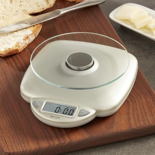 Taylor Digital Glass Surface Kitchen Scale - 11 lb Max Capacity