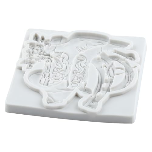 Horseshoe Hoof Fondant Molds Cowboy Boot Silicone Mold Set Of 2 - color: Style N