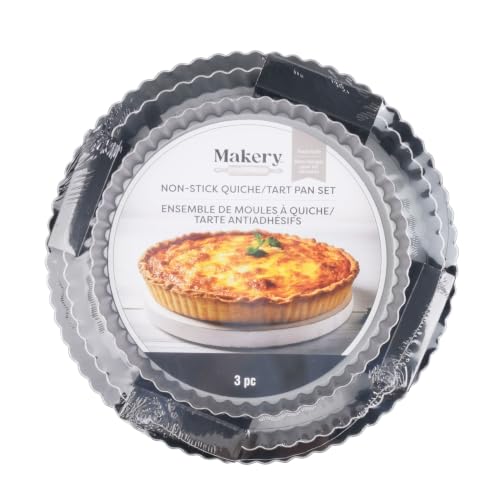 Celebrate It Non-Stick Quiche & Tart Pan Set
